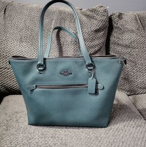 Green Coach bag